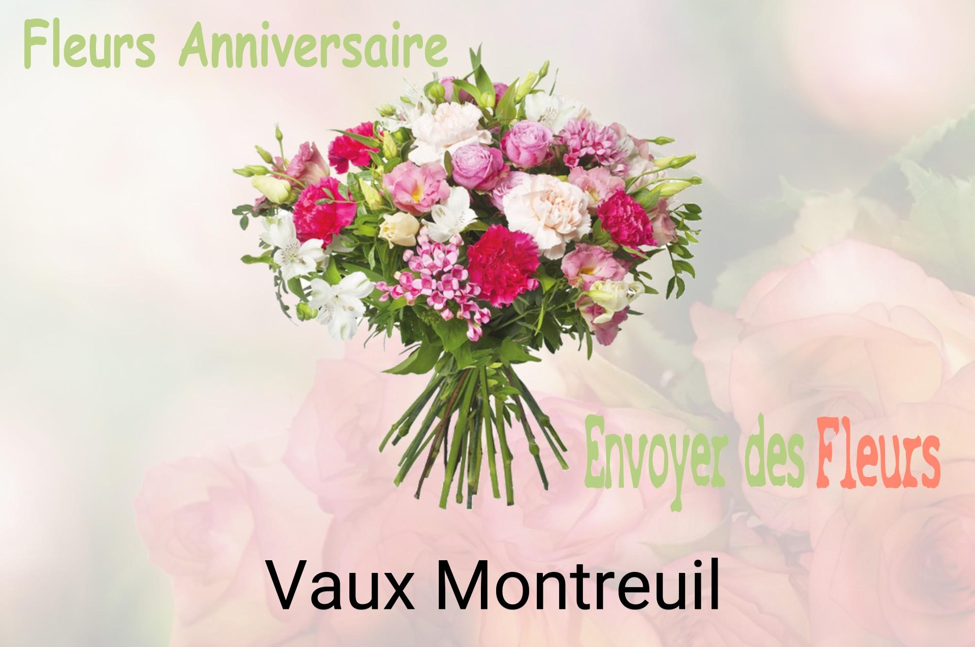 Bouquet de fleurs d’anniversaire livré à Vaux-Montreuil